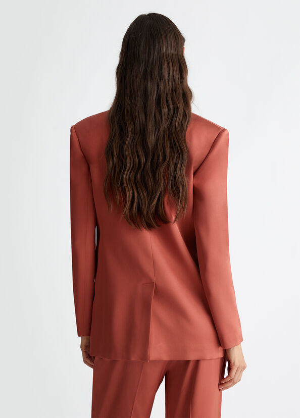 Liu Jo Blazer da completo in raso Soddisfazione Garantita