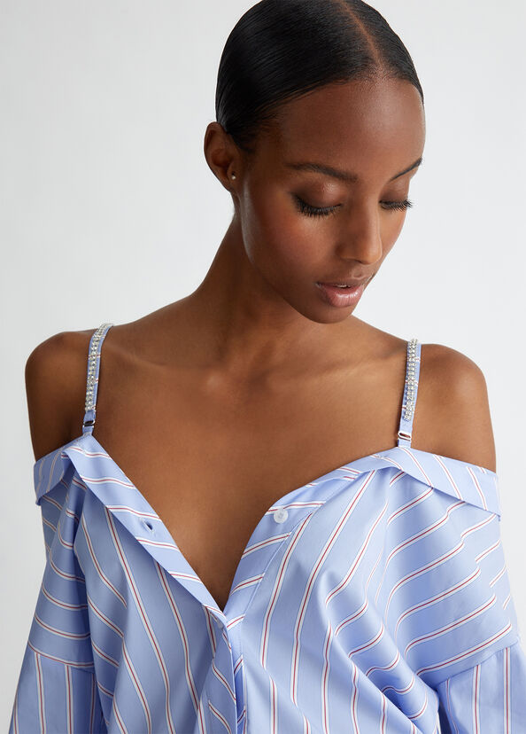 Liu Jo Camicia off-shoulders Presa