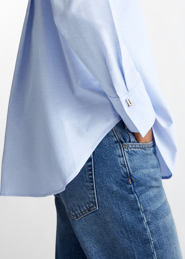 Liu Jo Camicia in cotone Oxford Economico