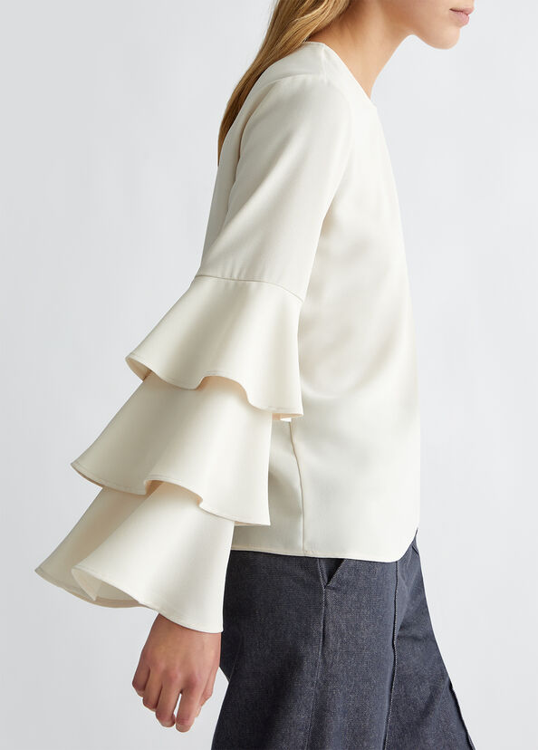 Liu Jo Blusa in crêpe stretch Outlet