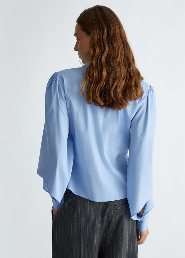 Liu Jo Camicia in popeline con cut-out In Vendita