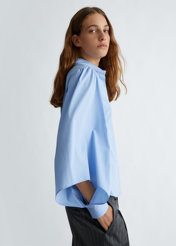 Liu Jo Camicia in popeline con cut-out In Vendita