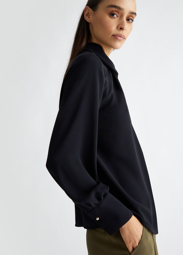 Liu Jo Blusa in crêpe Vendite Flash