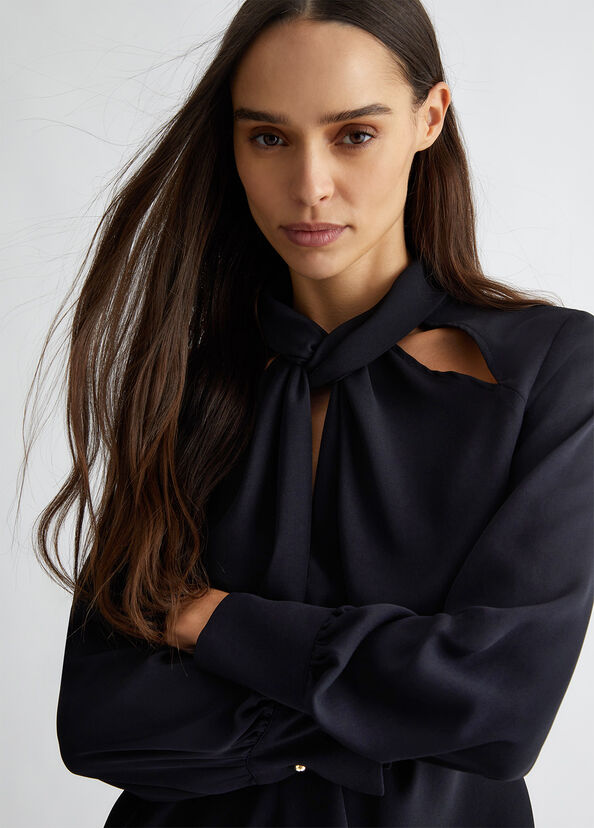 Liu Jo Blusa in crêpe Vendite Flash
