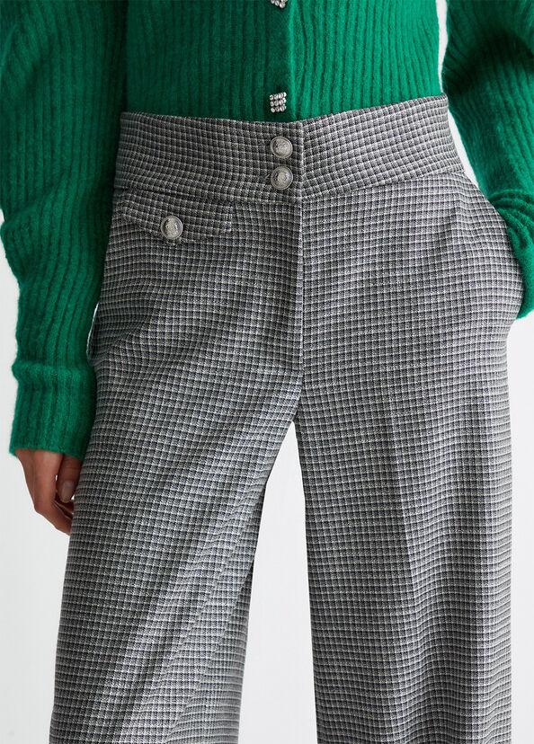 Liu Jo Pantaloni check a palazzo Nuova
