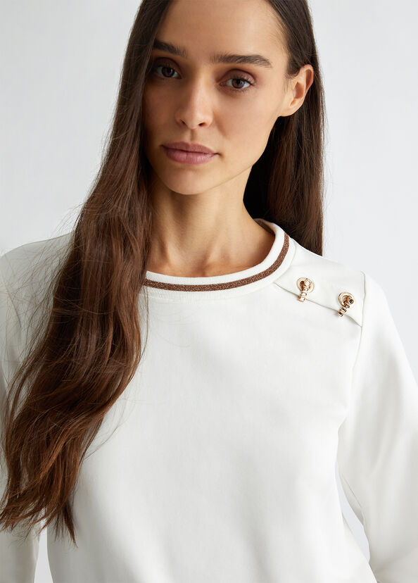 Liu Jo Felpa in cotone stretch Affare Del Giorno