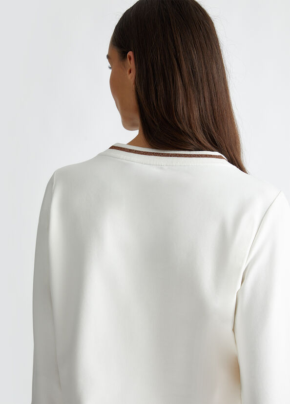 Liu Jo Felpa in cotone stretch Affare Del Giorno