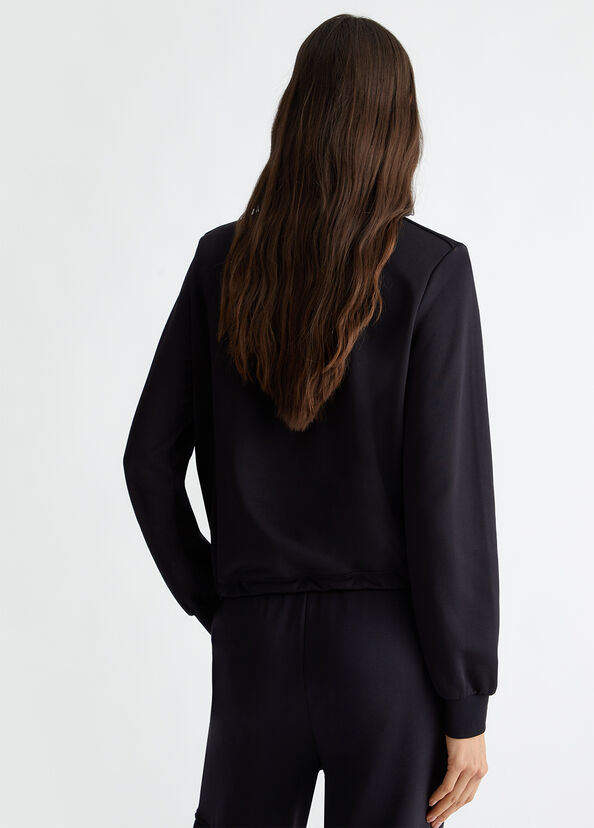 Liu Jo Felpa con zip Outlet