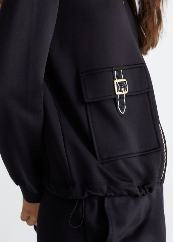 Liu Jo Felpa con zip Outlet