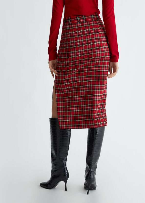 Liu Jo Gonna longuette in tartan Shopping Online