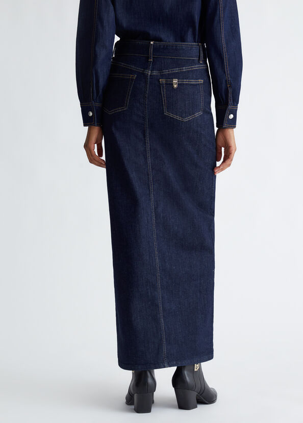 Liu Jo Gonna in denim con cintura Affare Del Giorno