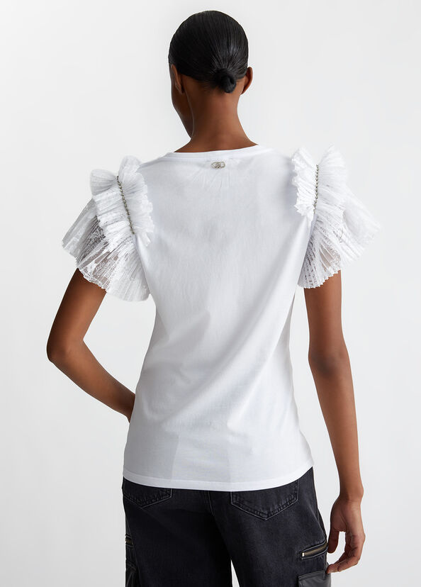 Liu Jo T-shirt con rouches Offerte