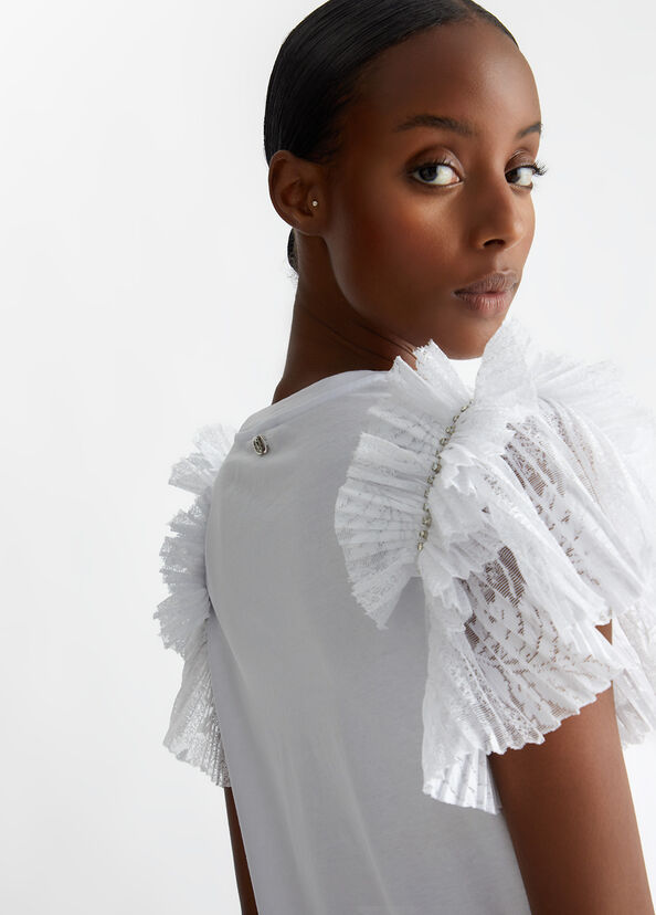 Liu Jo T-shirt con rouches Offerte