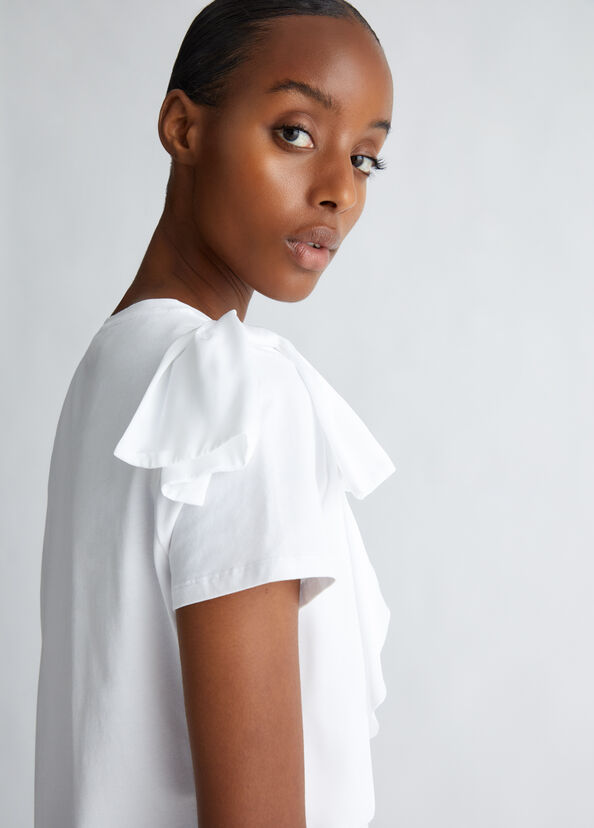 Liu Jo T-shirt con rouches In Saldo