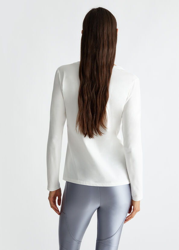 Liu Jo T-shirt con applicazioni 2025
