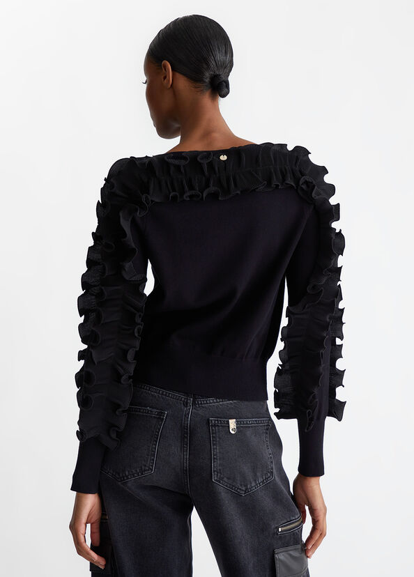 Liu Jo Maglia con rouches In Linea