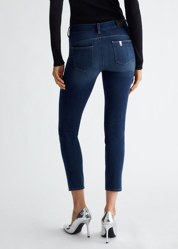 Liu Jo Jeans skinny bottom up Vendita Calda
