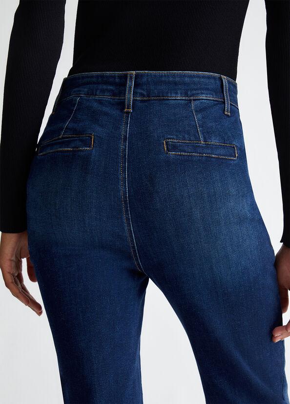 Liu Jo Jeans flare in cotone stretch Sottocosto