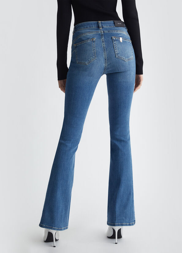 Liu Jo Jeans flare bottom up Convenienza