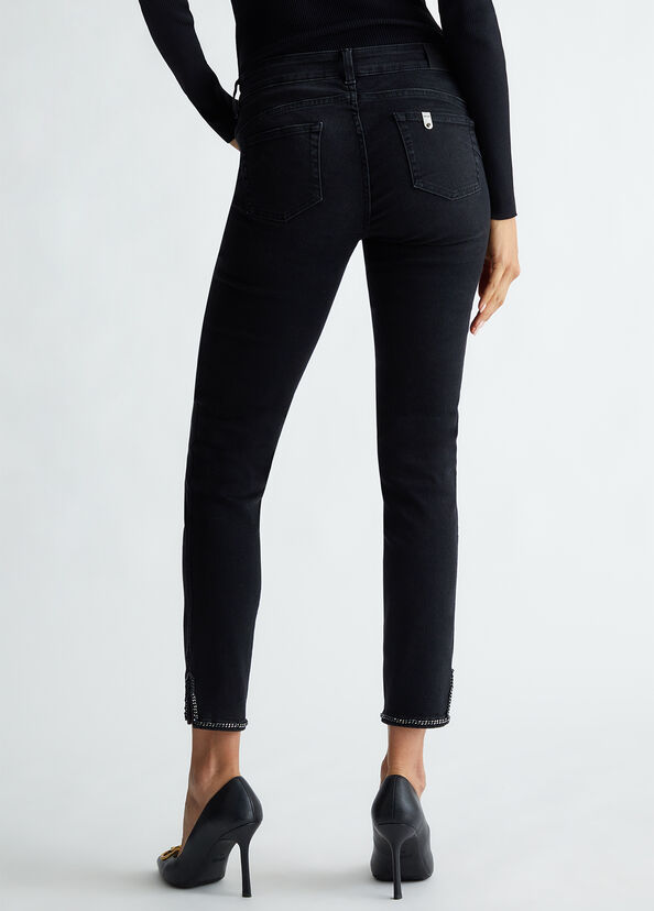 Liu Jo Jeans straight bottom up Saldi Di Fabbrica