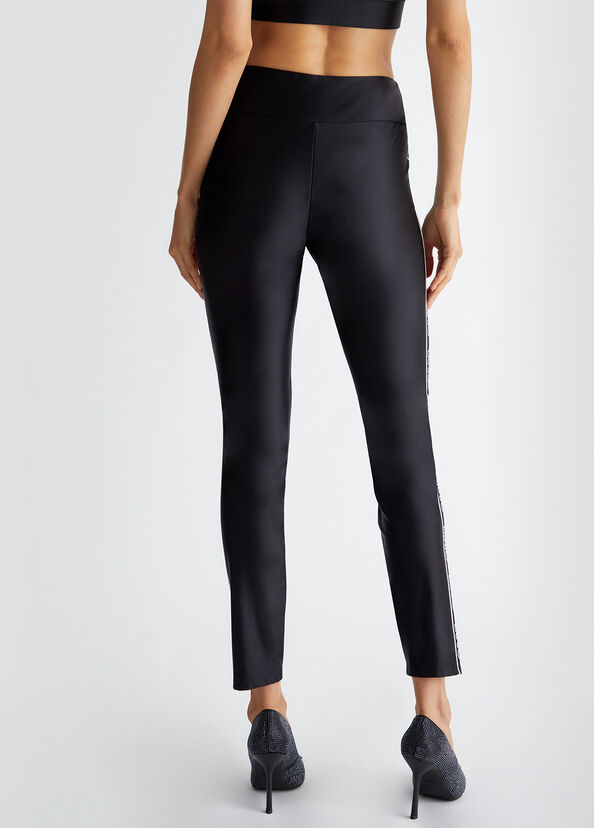 Liu Jo Pantaloni in jersey con logo In Saldo