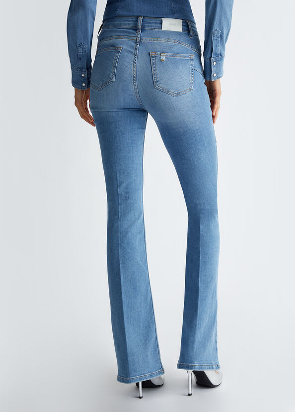 Liu Jo Jeans flare bottom up Shopping Online