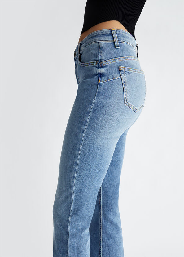 Liu Jo Jeans flare a vita alta Sottocosto