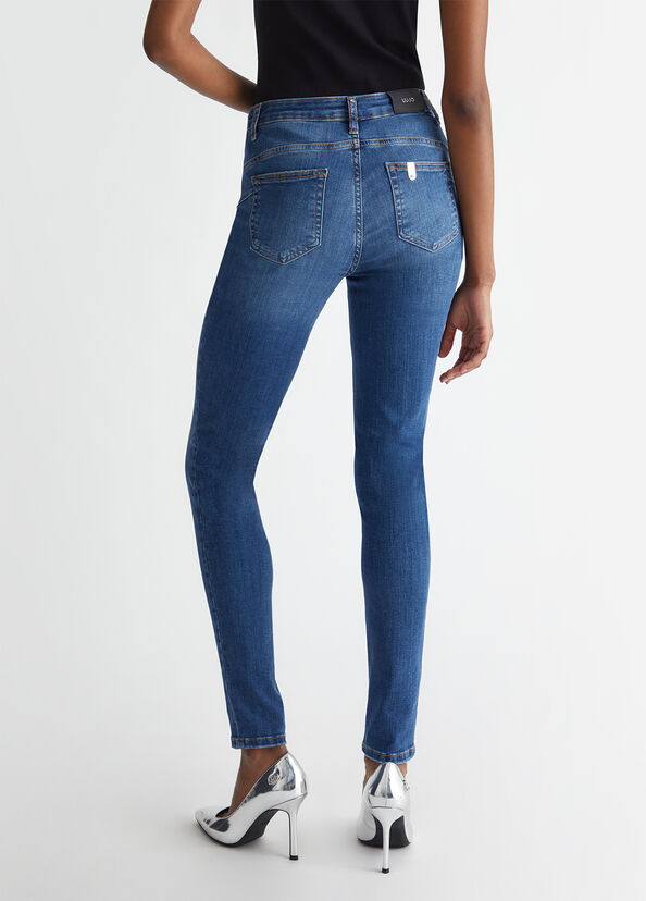 Liu Jo Jeans skinny bottom up Offerta