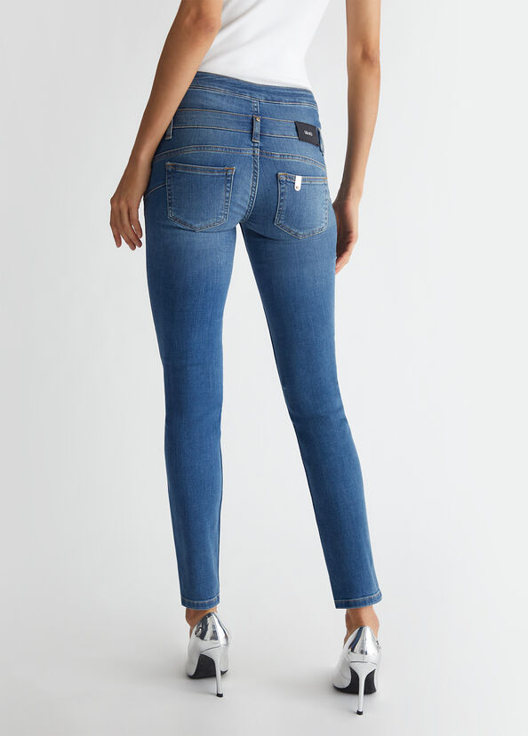 Liu Jo Jeans skinny a vita alta Online