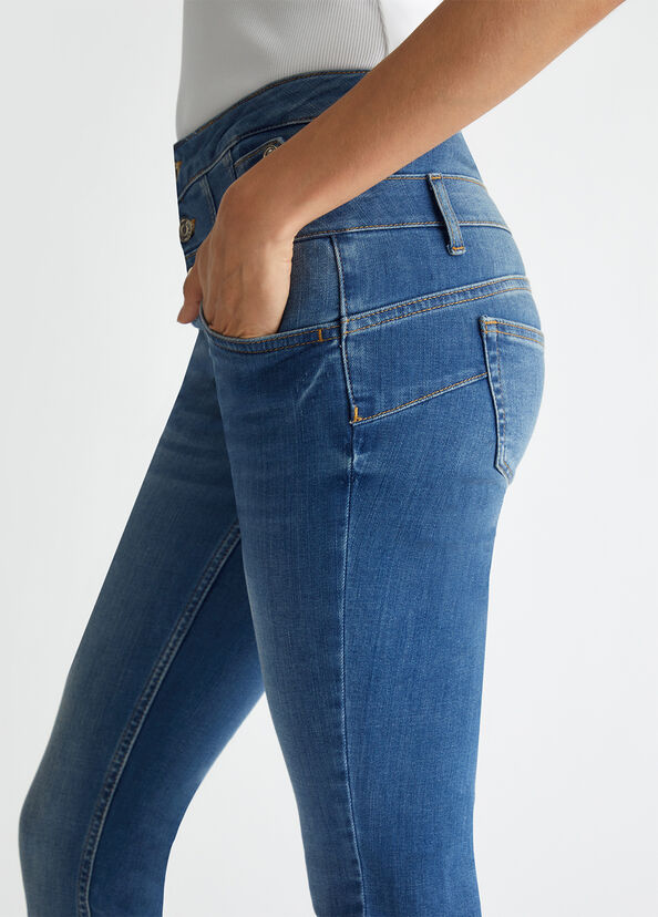 Liu Jo Jeans skinny a vita alta Online