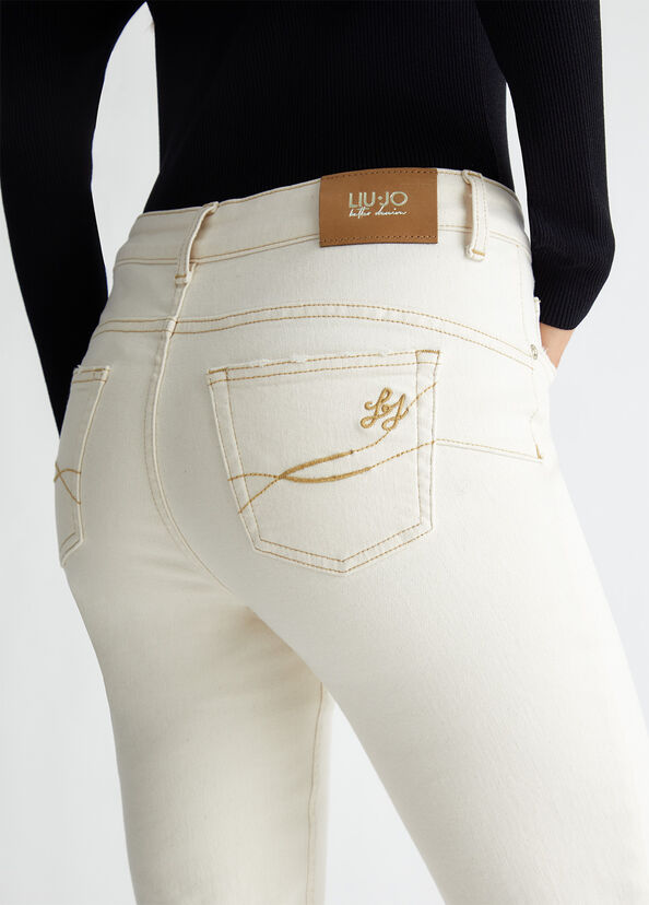 Liu Jo Pantaloni skinny bottom up 2025