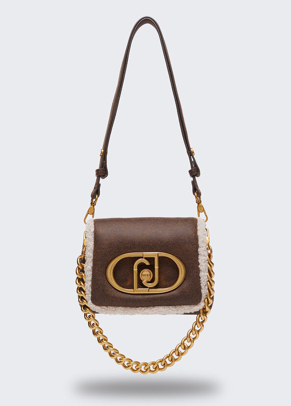 Liu Jo Borsa piccola LaPuffy in tessuto spalmato Black Friday Prezzi