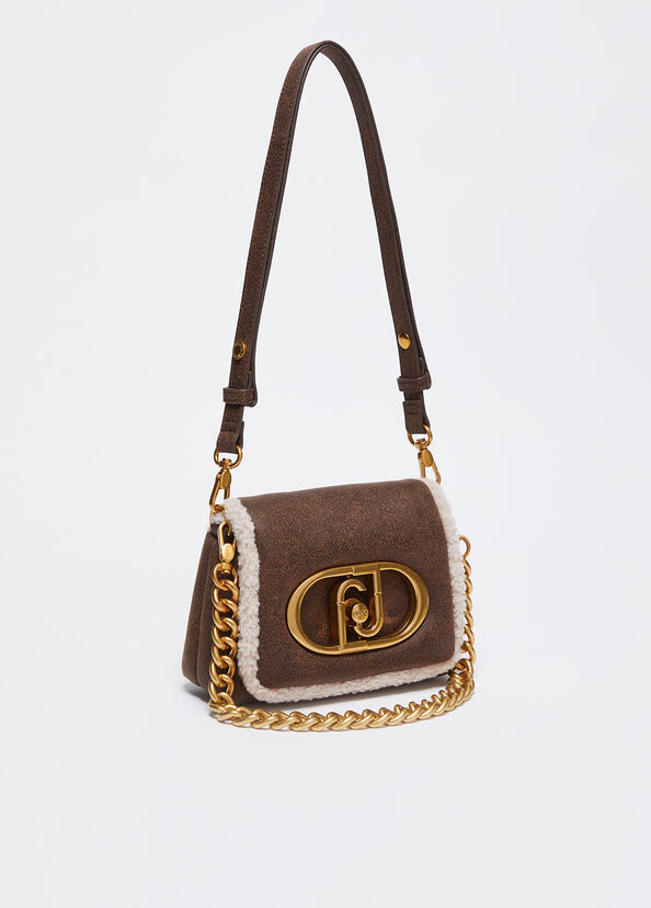 Liu Jo Borsa piccola LaPuffy in tessuto spalmato Black Friday Prezzi