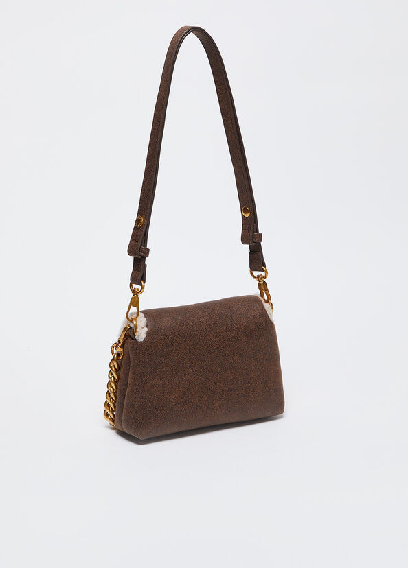 Liu Jo Borsa piccola LaPuffy in tessuto spalmato Black Friday Prezzi