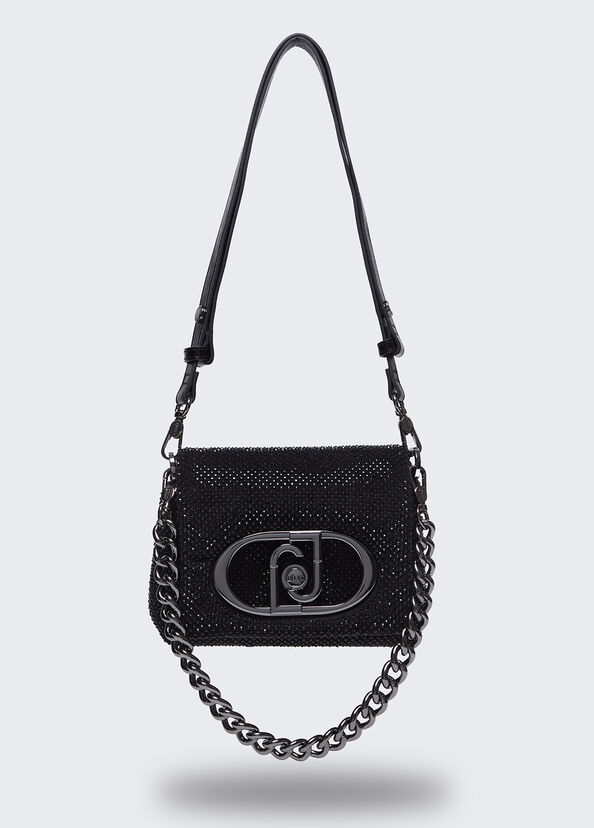 Liu Jo Borsa piccola LaPuffy con strass In vendita