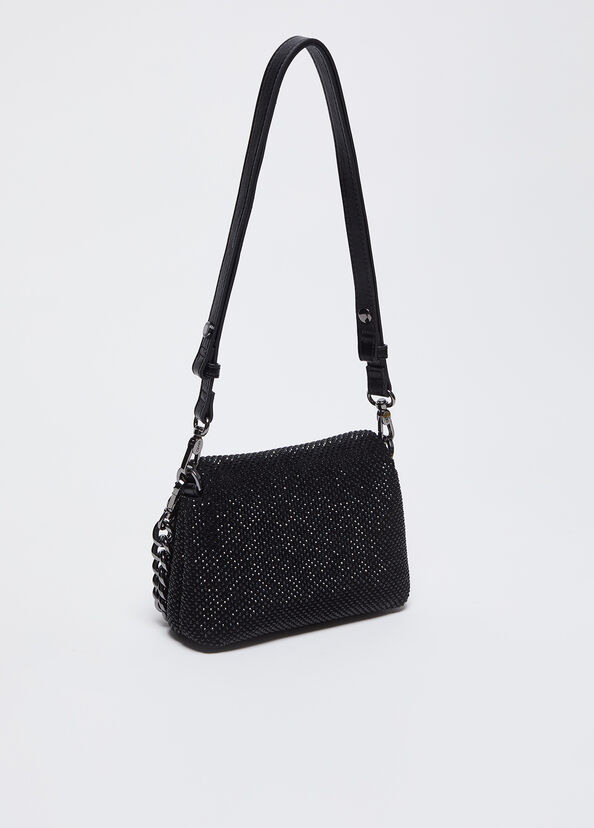 Liu Jo Borsa piccola LaPuffy con strass In vendita