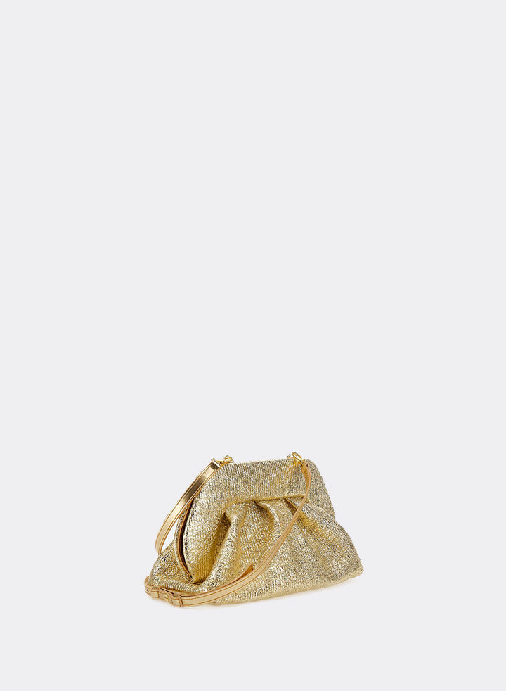 Themoirè TIA CRUMPLED LAMINATED GOLD Sottocosto