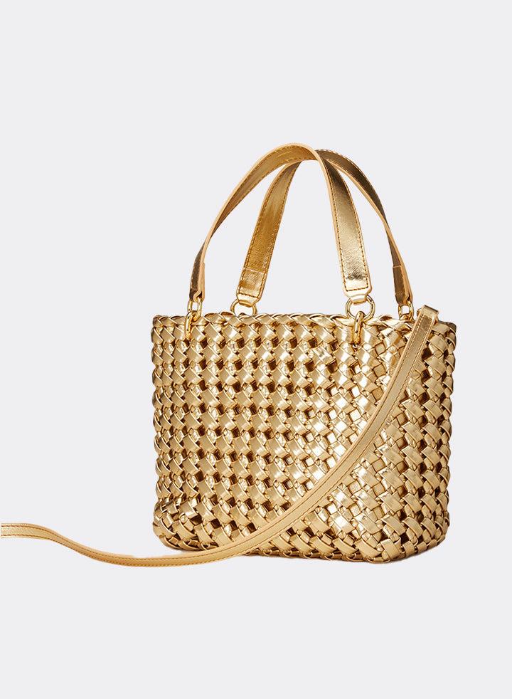 Themoirè KOBO KNOTS LAMINATED GOLD Presa