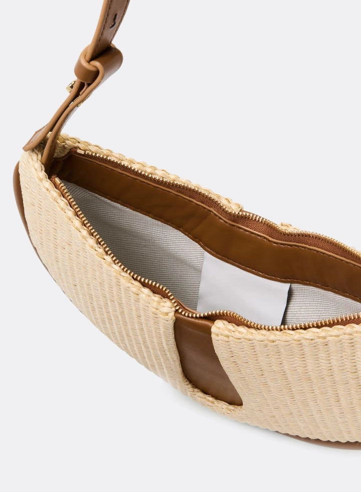 Themoirè EBE STRAW SHELL/CARAMEL Economico