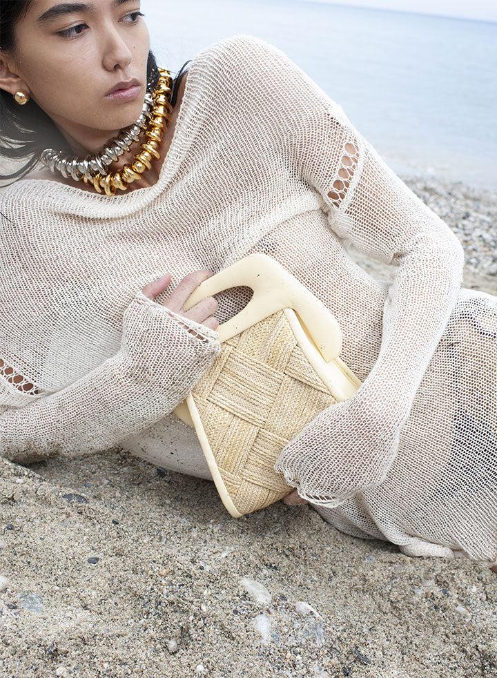 Themoirè CLORI WEAVED CAPPUCCINO Hotsell