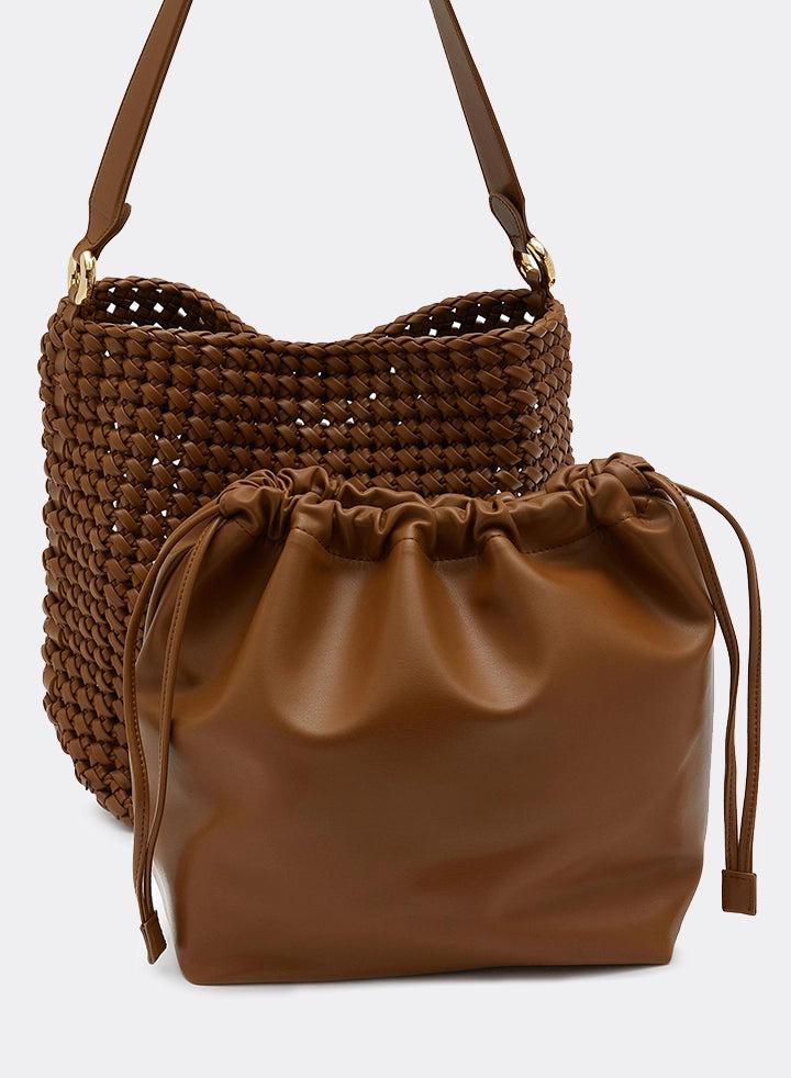 Themoirè PHOEBE KNOTS CARAMEL In Saldo