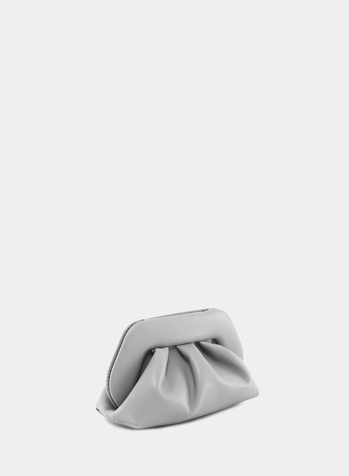 Themoirè TIA CRUMPLED LAMINATED SILVER Enormi sconti