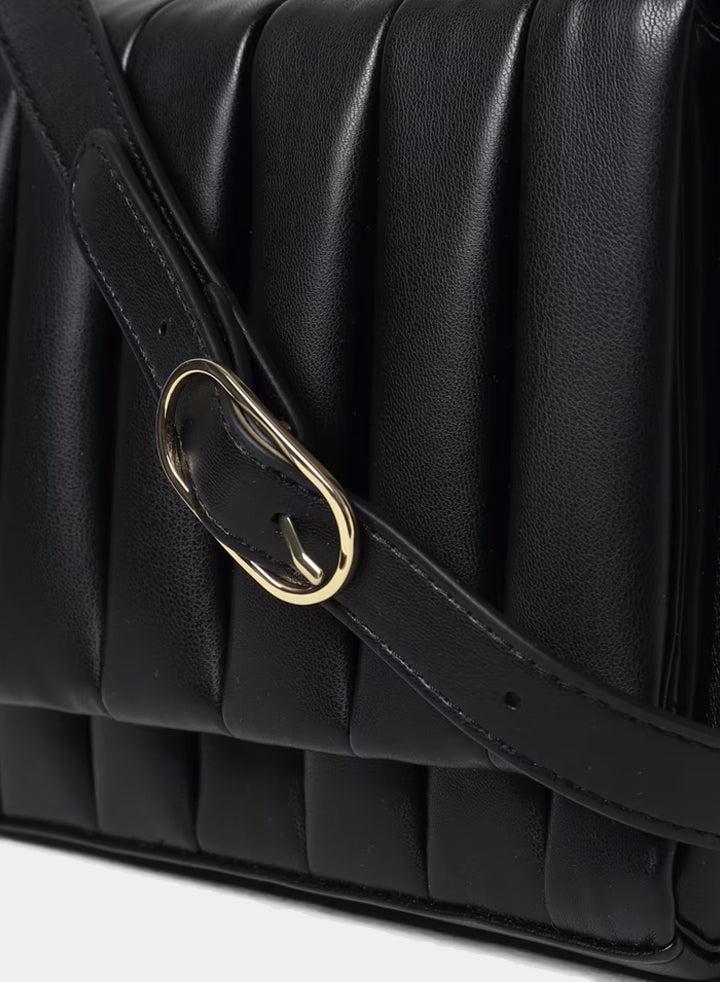 Themoirè FERONIA VEGAN FABRIC BLACK In Linea