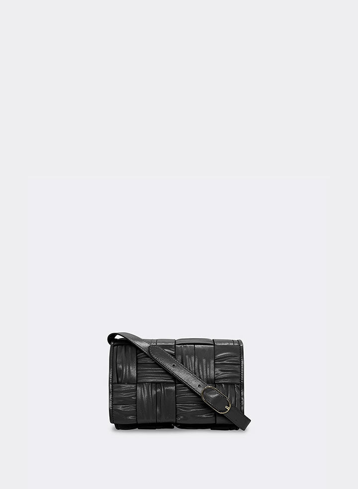 Themoirè FERONIA TWIST WEAVED BLACK