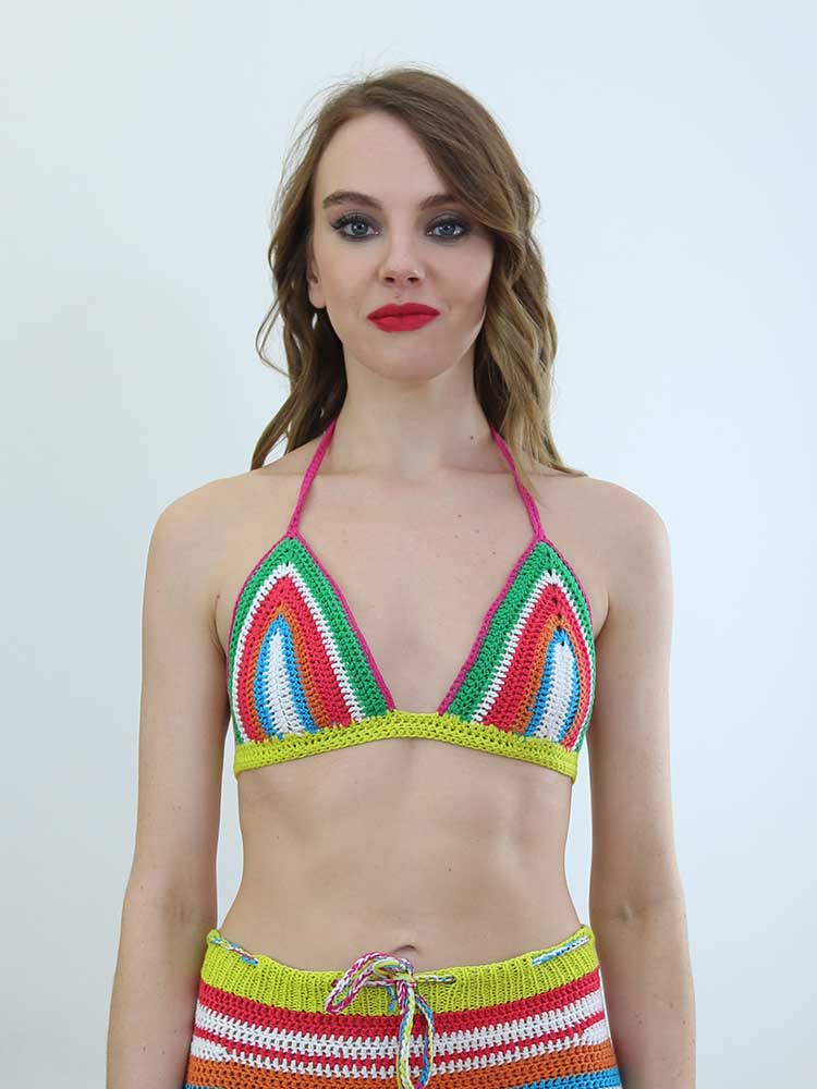 Tricot à Porter BRA CROCHET FODERATO Moda