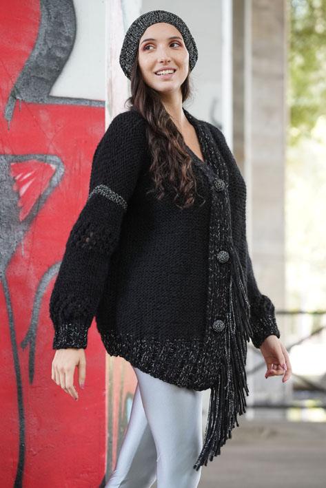 Tricot à Porter Asymmetrical cardigan 2025
