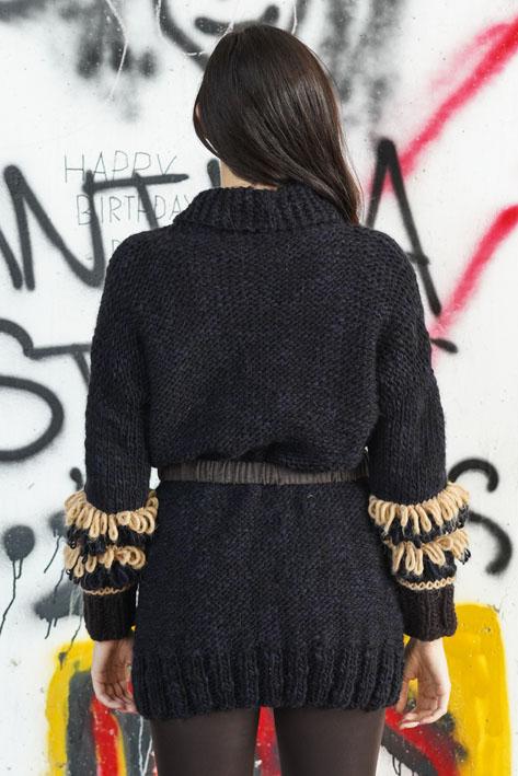 Tricot à Porter Cardigan fringe Qualità