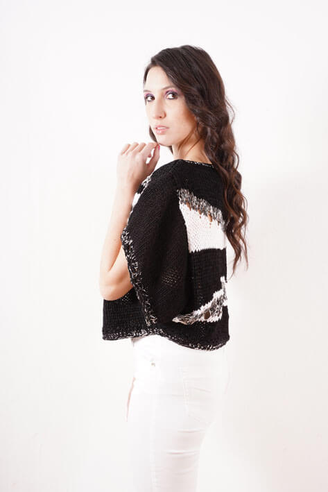 Tricot à Porter Bat sweater Pezzi Unici