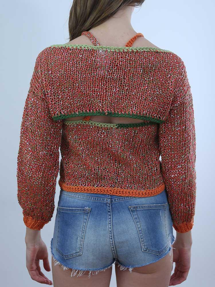 Tricot à Porter COPRI SPALLE SCOLLO BARCHETTA Saldi