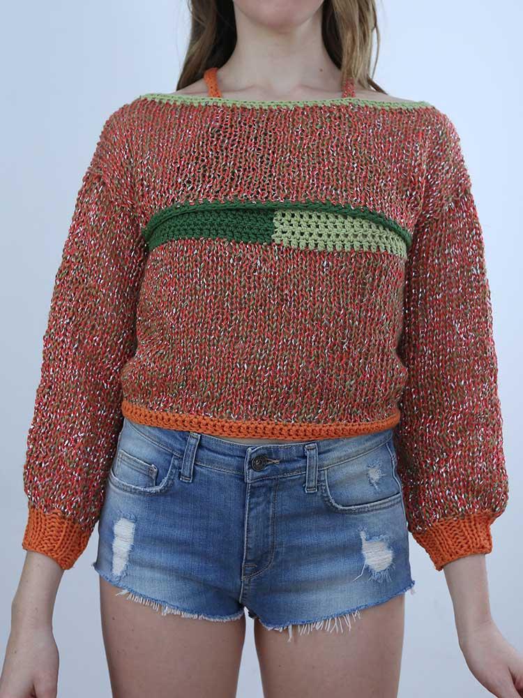 Tricot à Porter COPRI SPALLE SCOLLO BARCHETTA Saldi